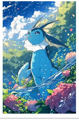Puzzle Pokémon - Aquali