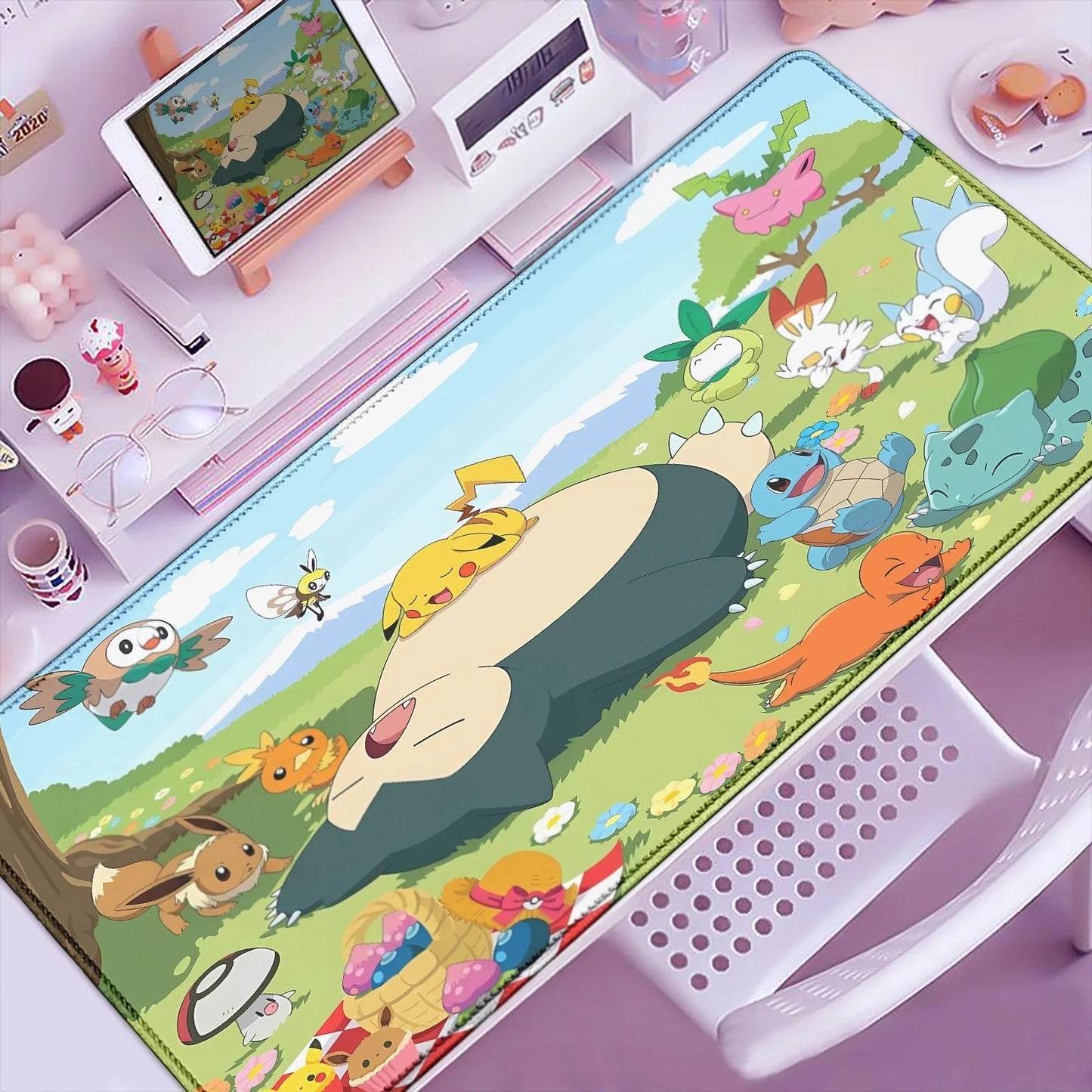 Tapis de souris Pokémon Ronflex et ses Amis