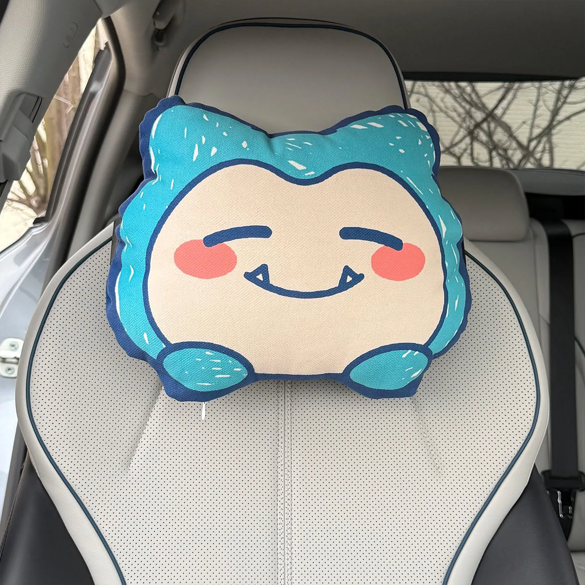 Coussin de Nuque pour Voiture Pokémon - Ronflex