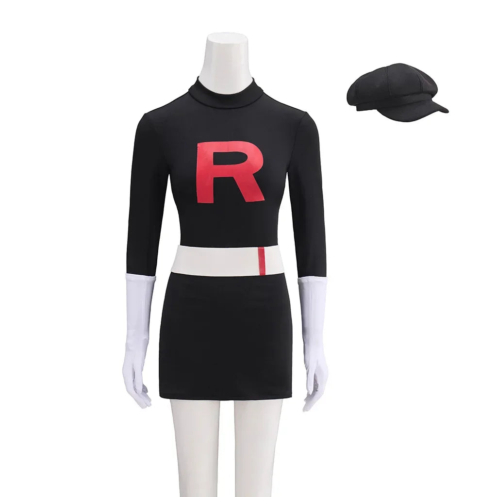 Déguisement Pokémon - Sbire de la Team Rocket Femme