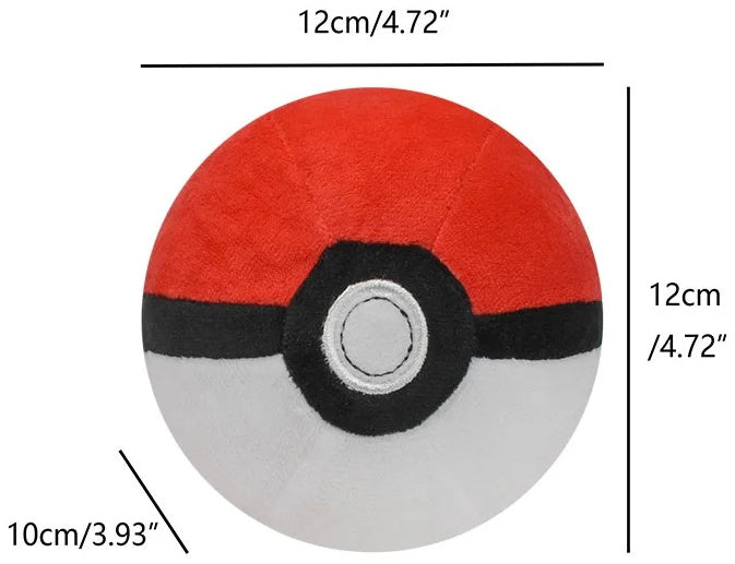 Peluche Pokémon - Poké Ball (12 cm)