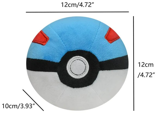 Peluche Pokémon - Super Ball (12 cm)