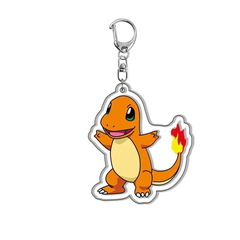 Porte-Clés Pokémon en Acrylique - Salamèche