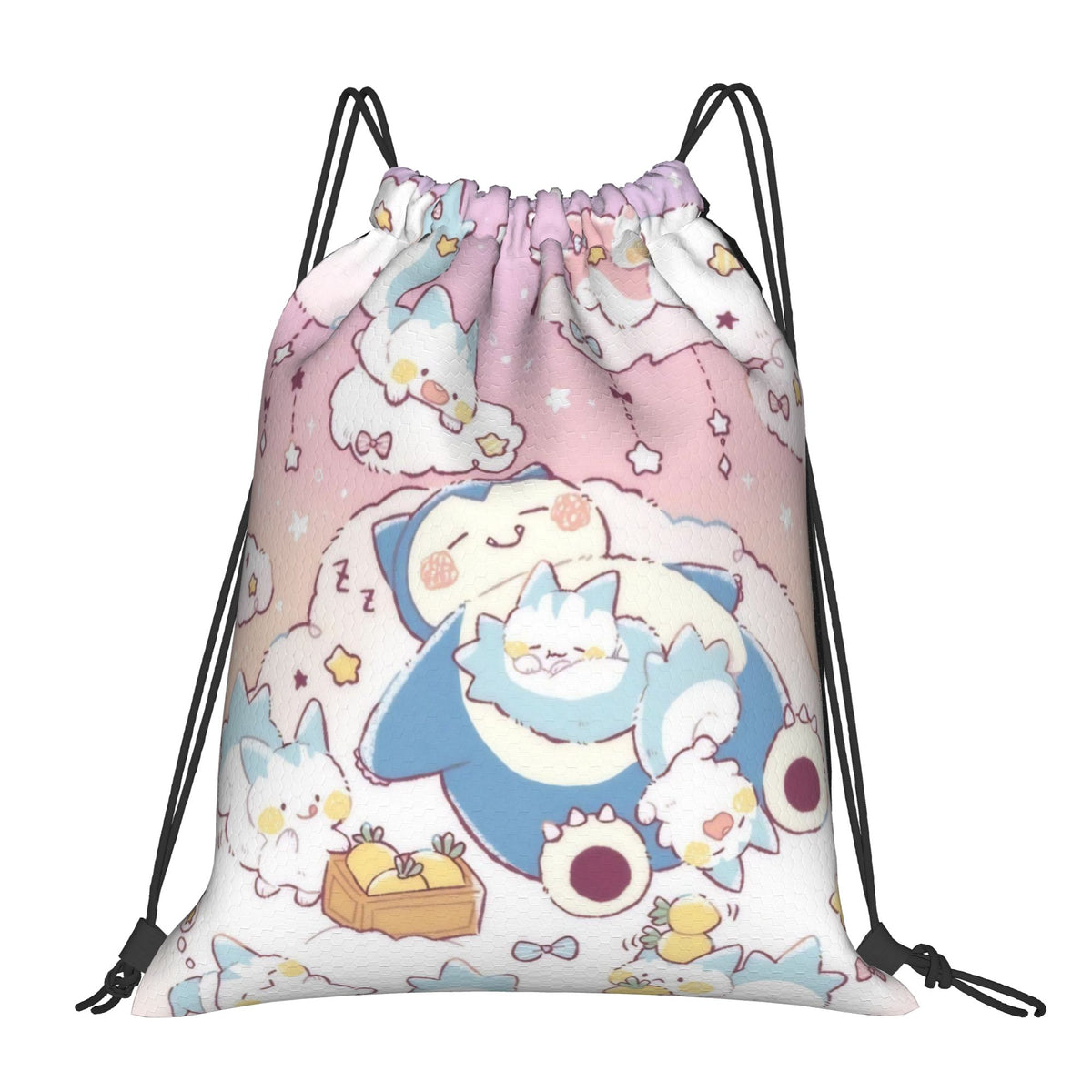 Sac à Cordon Pokémon - Ronflex Endormi