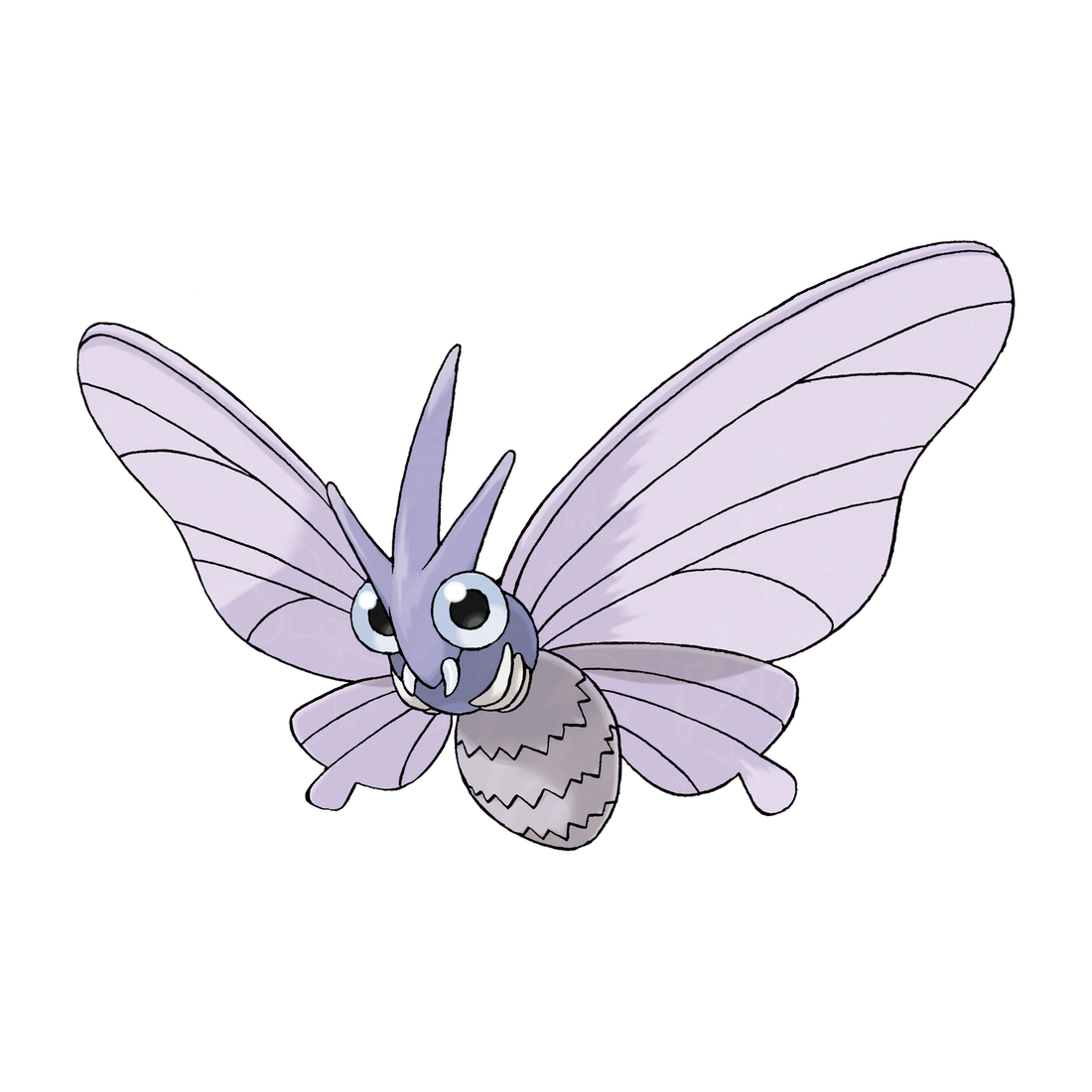 Aéromite, artwork officiel Pokémon