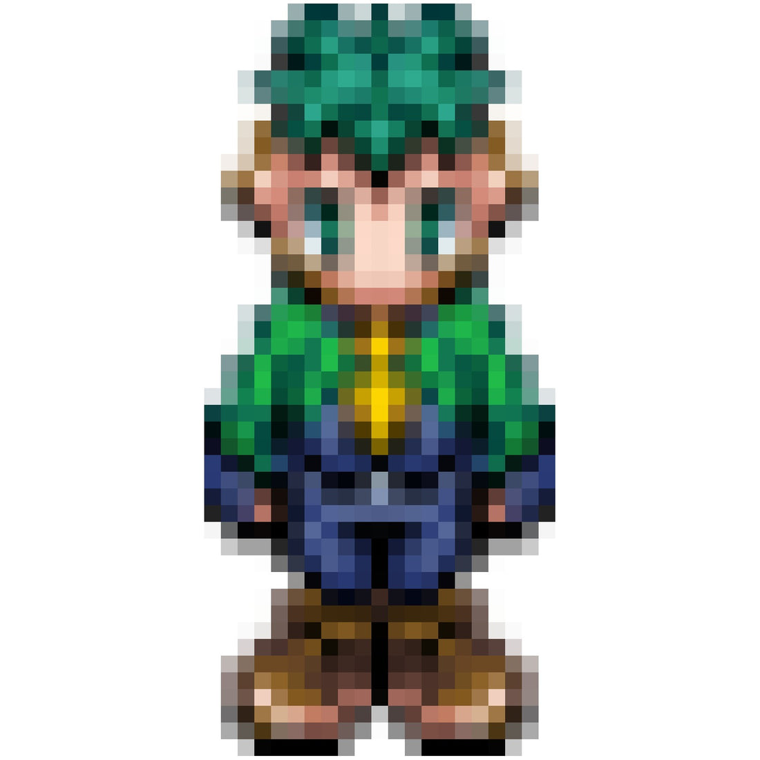 Sprite d'Alias en tant qu'étudiant dans Pokémon Ranger : Nuit sur Almia