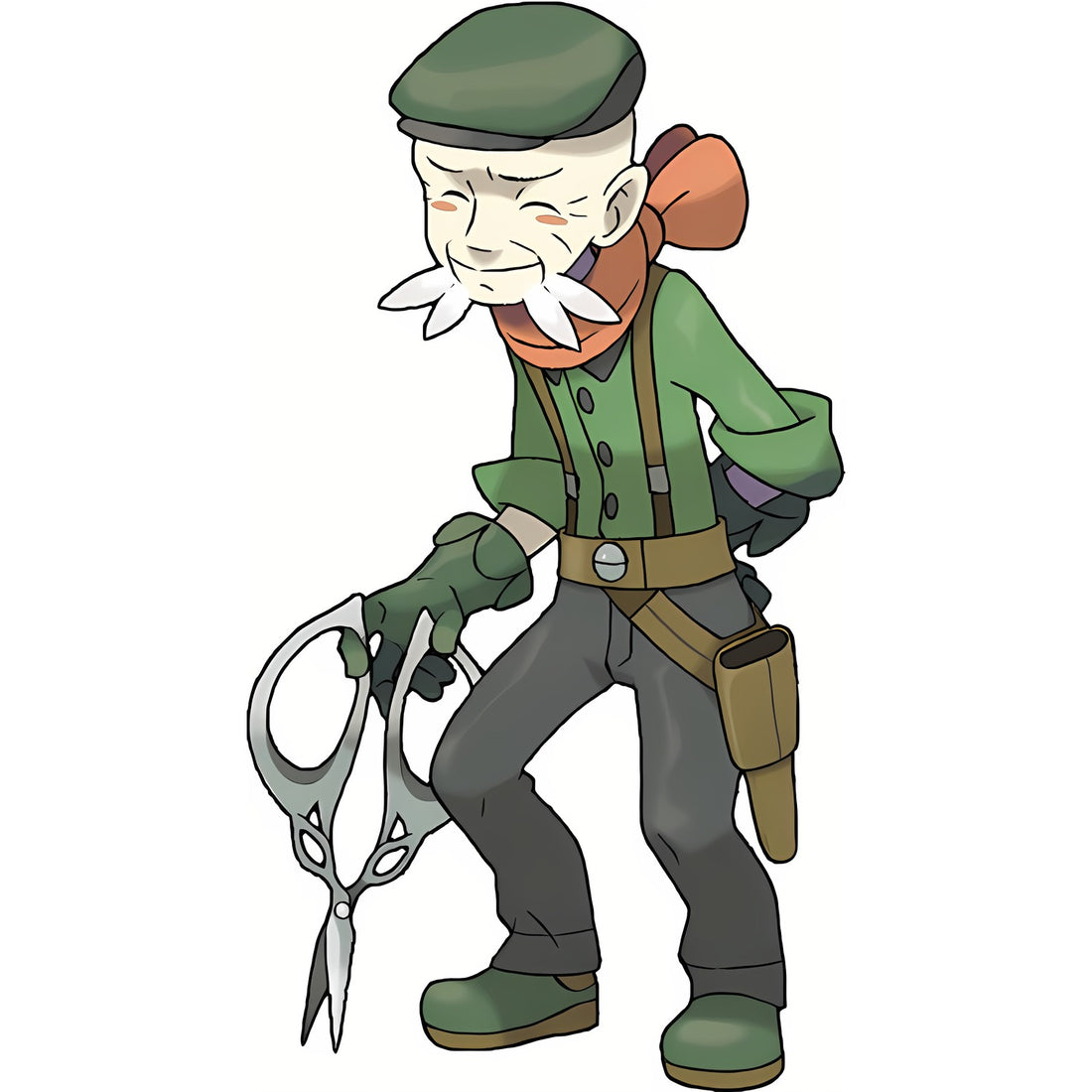 Artwork d'Amaro pour Pokémon X et Y
