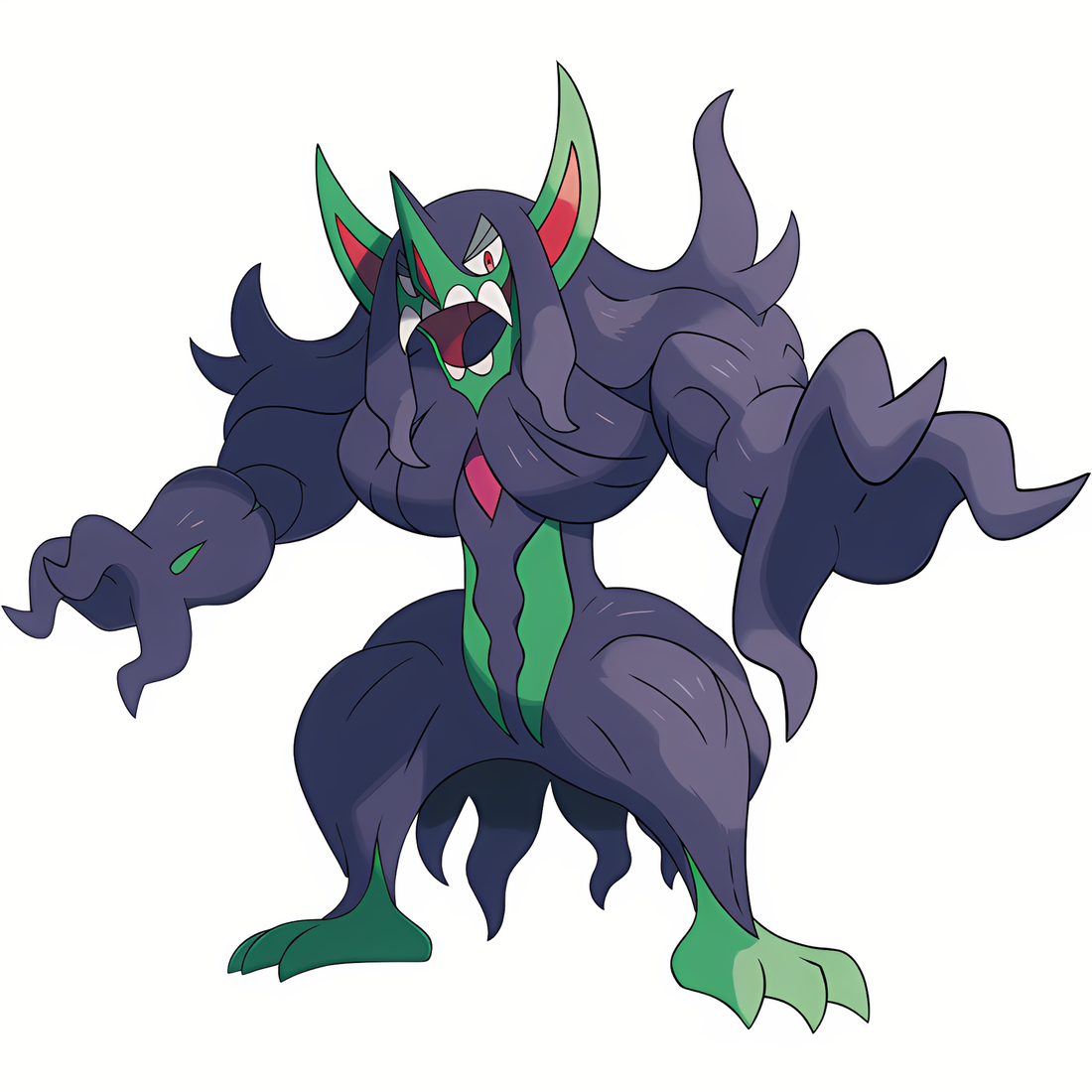 Angoliath, artwork officiel Pokémon