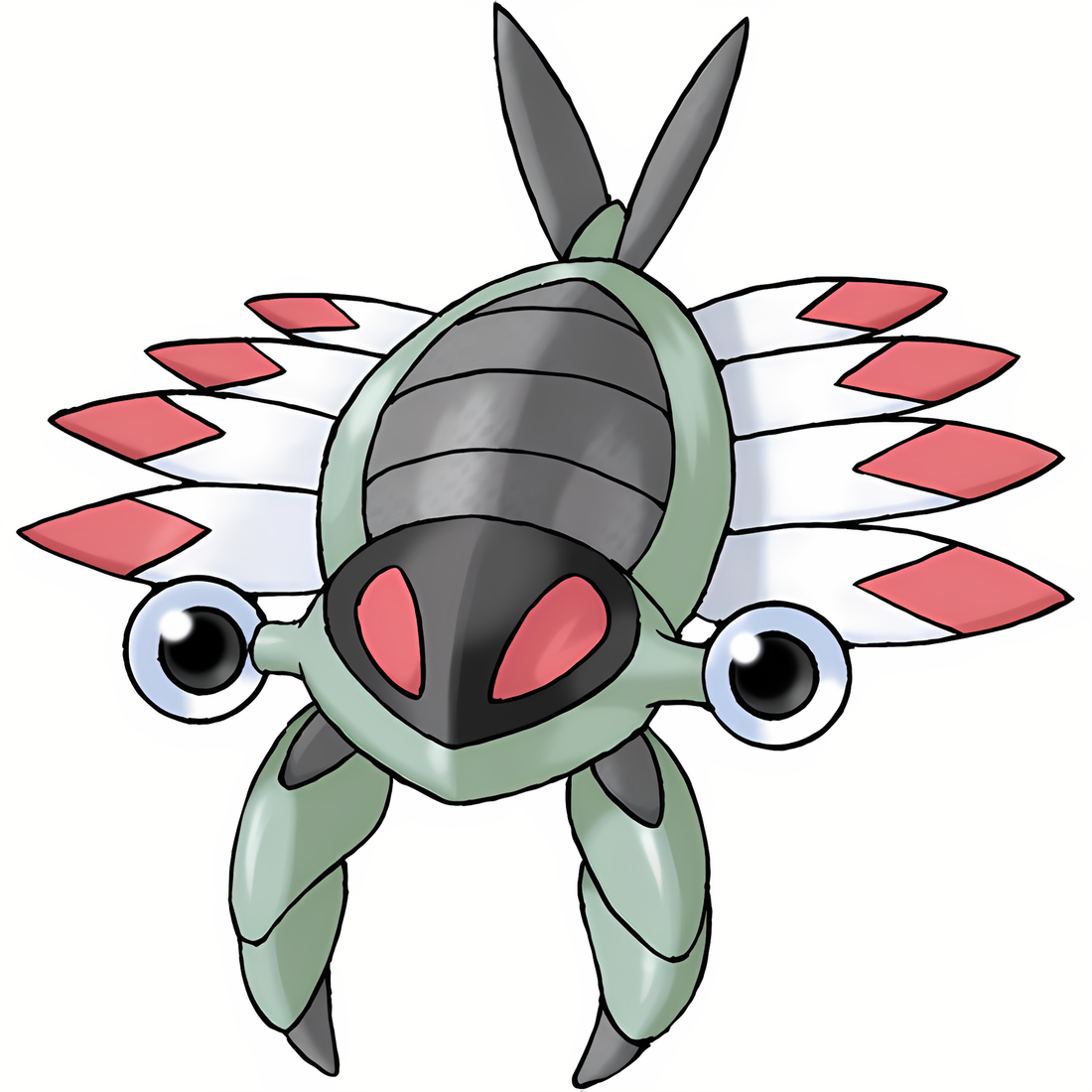 Anorith, artwork officiel Pokémon