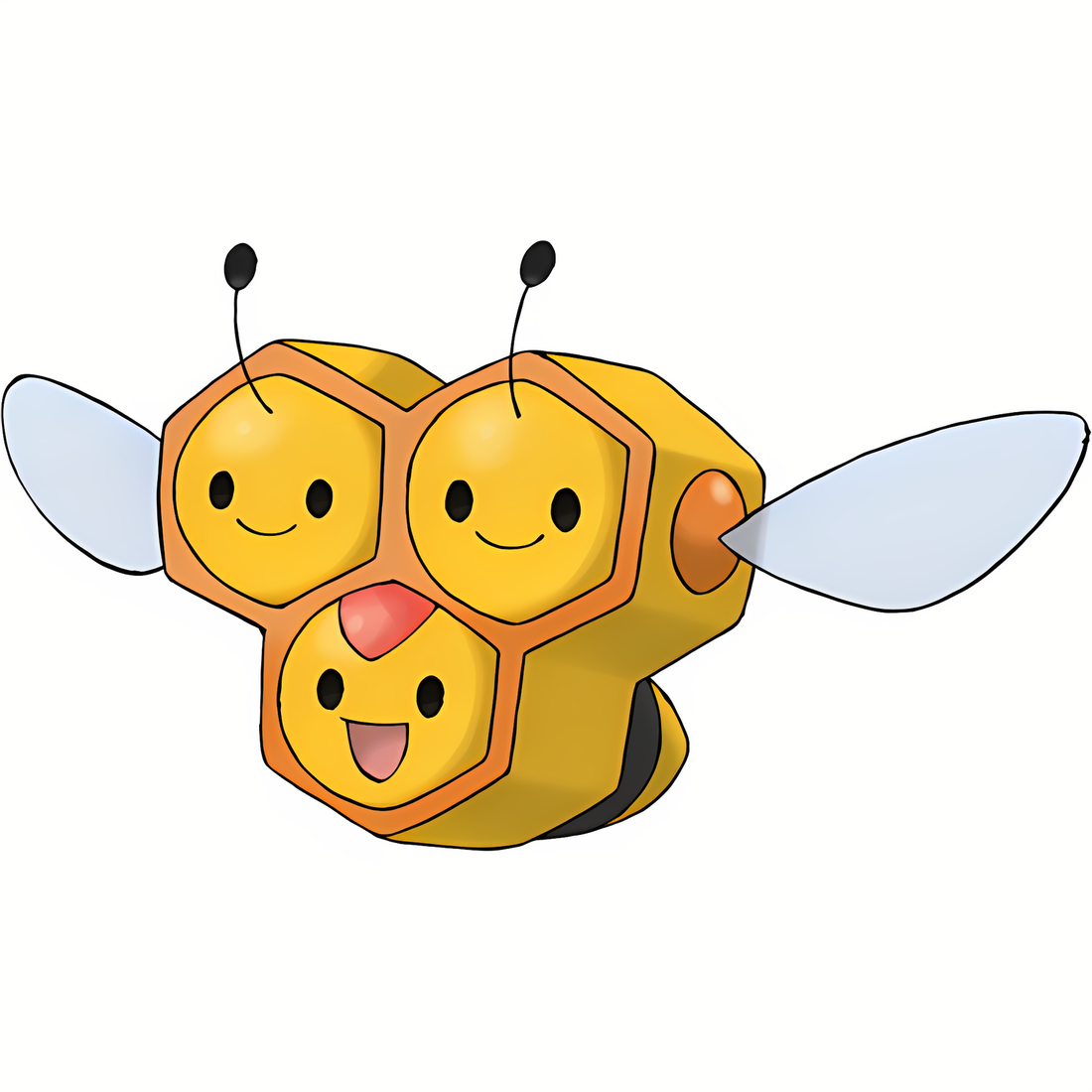 Apitrini, artwork officiel Pokémon