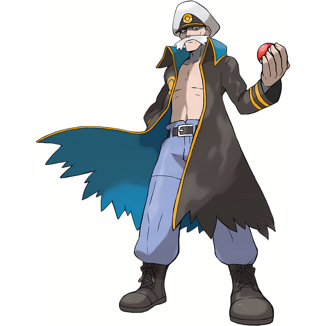 Artwork d'Aragon pour Pokémon Rubis Oméga et Saphir Alpha
