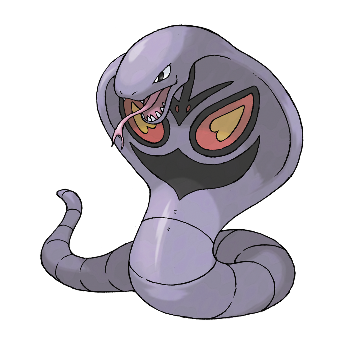 Arbok, artwork officiel Pokémon