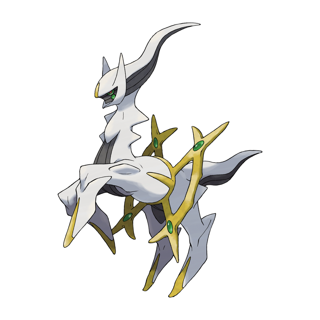 Arceus, artwork officiel Pokémon