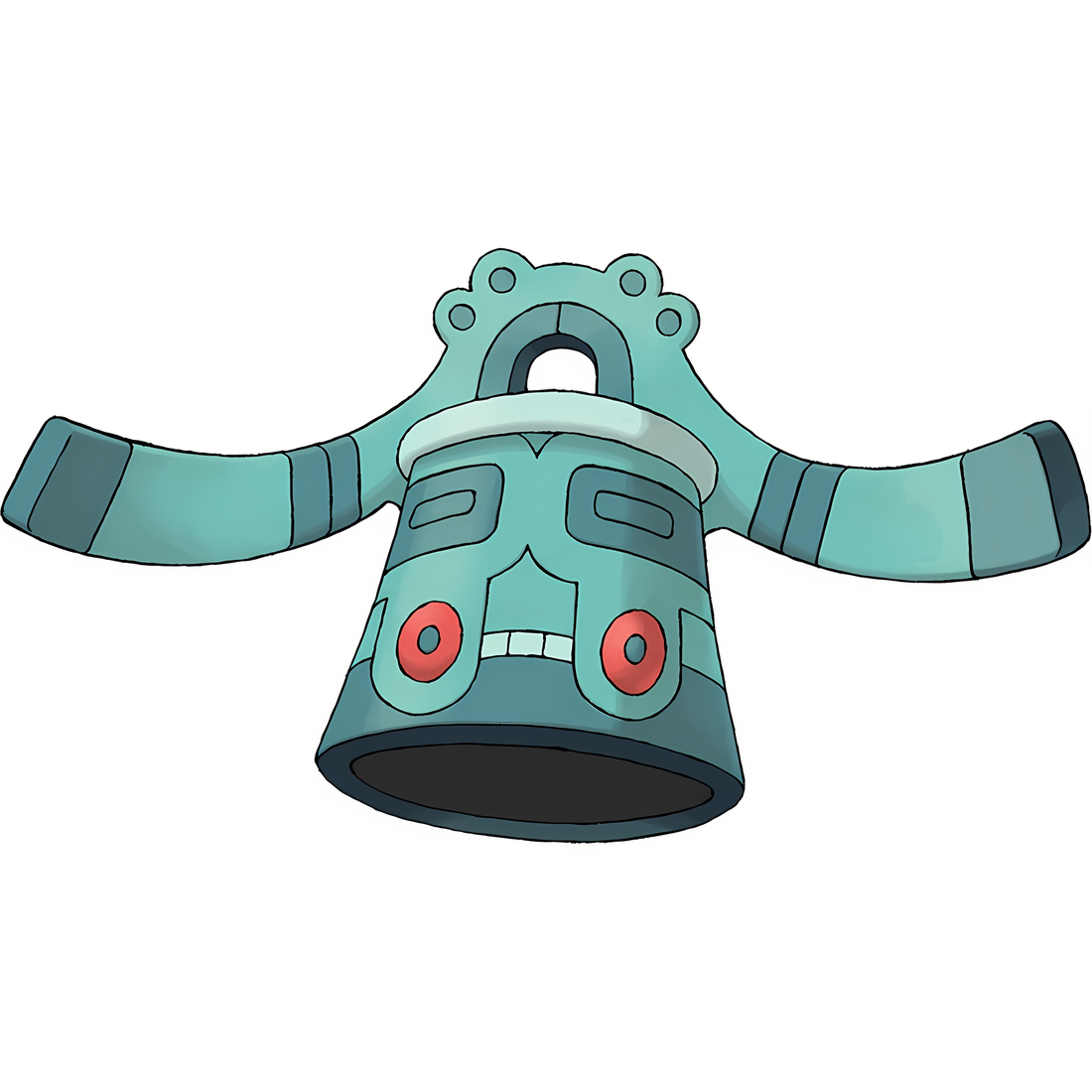 Archéodong, artwork officiel Pokémon