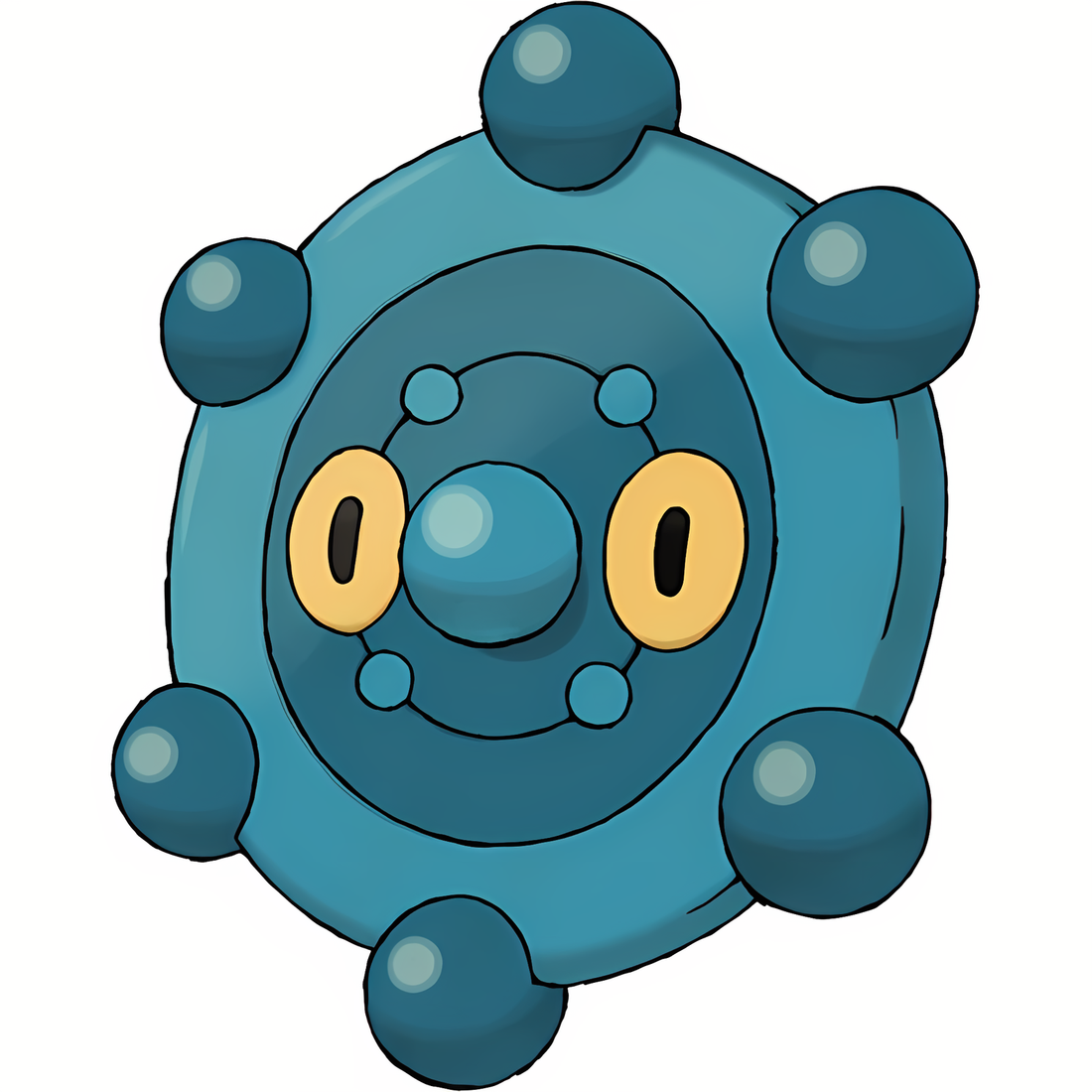 Archéomire, artwork officiel Pokémon