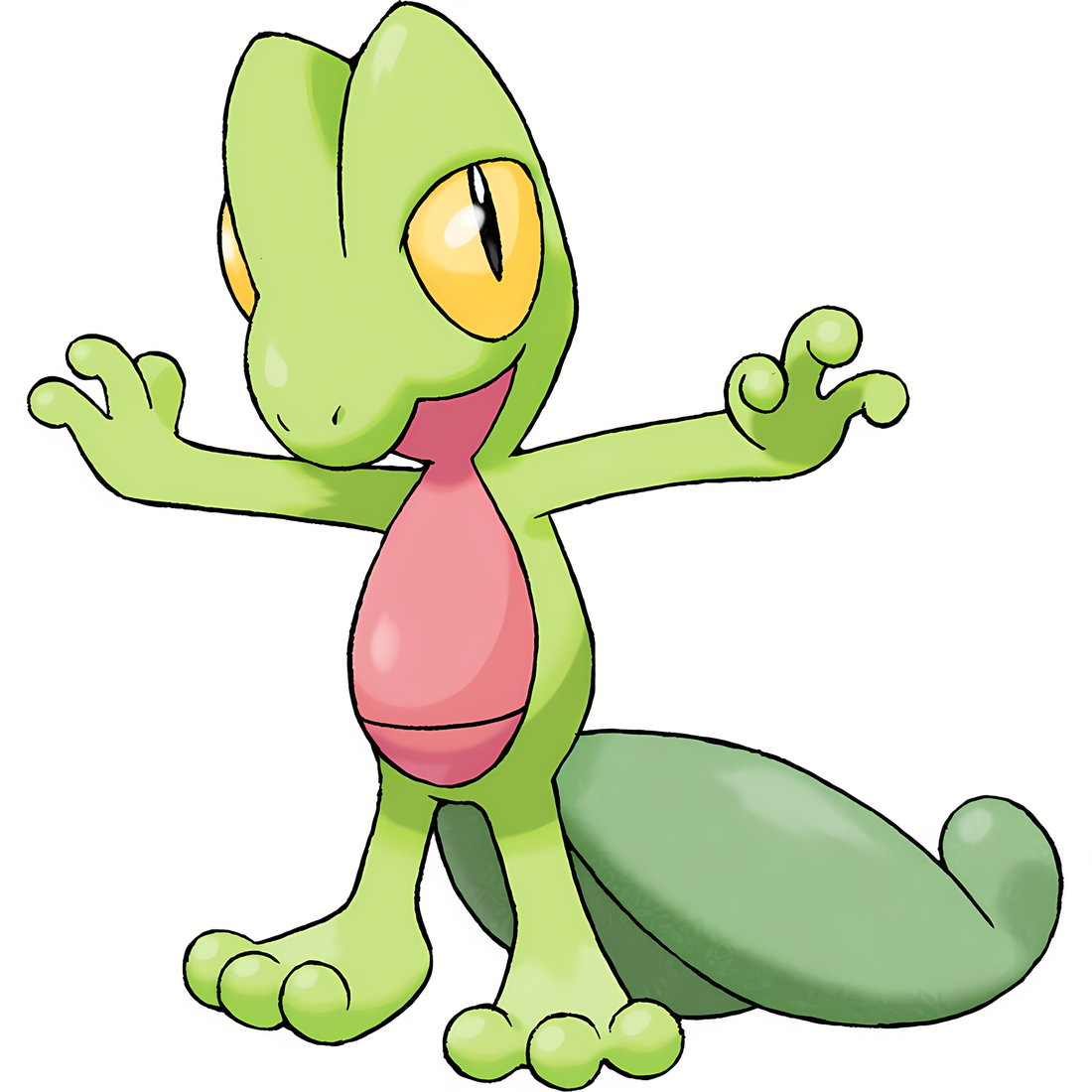 Arcko, artwork officiel Pokémon