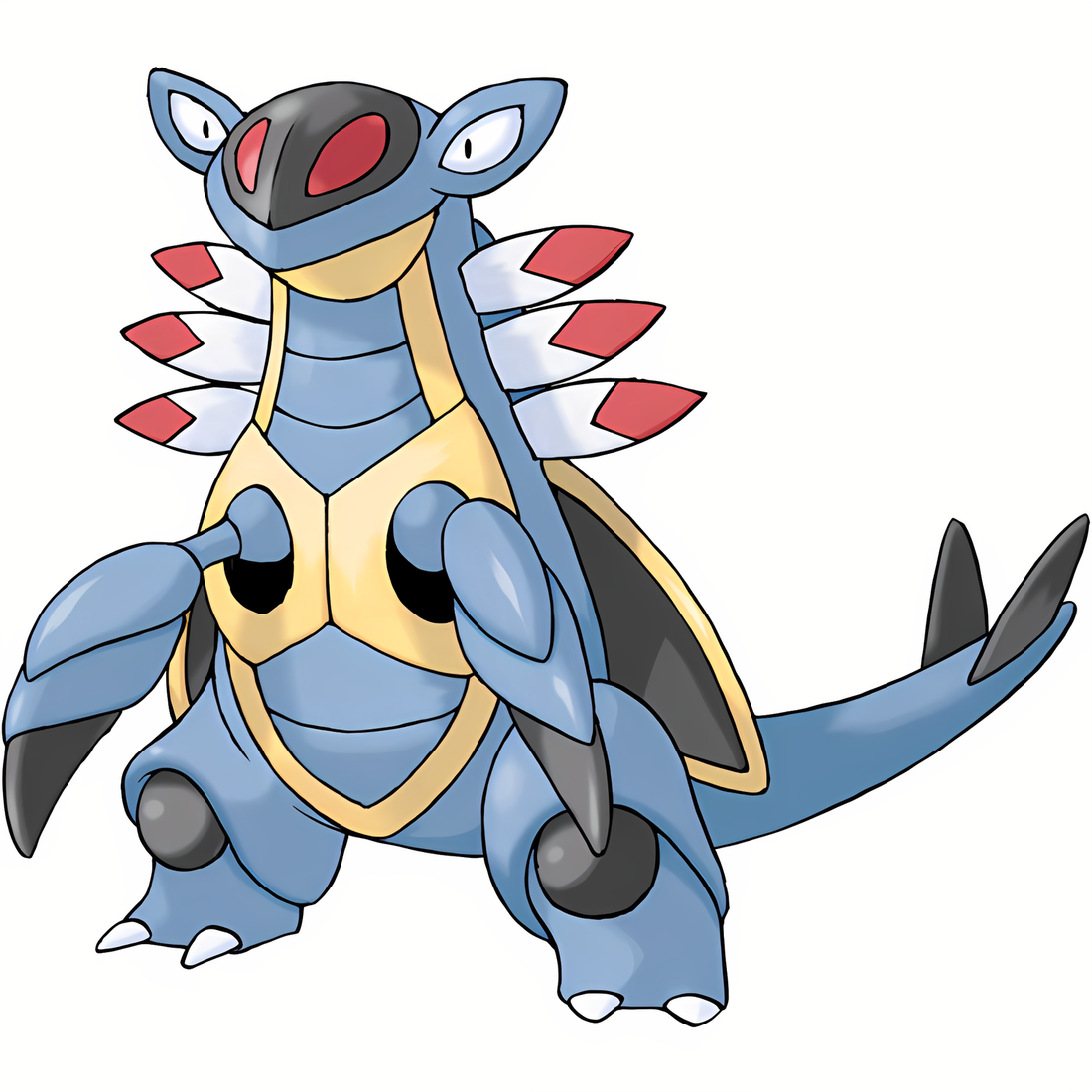 Armaldo, artwork officiel Pokémon