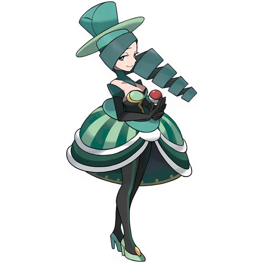 Artwork d'Aurore pour Pokémon X et Y