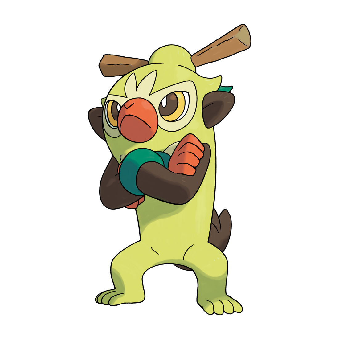 Badabouin, artwork officiel Pokémon