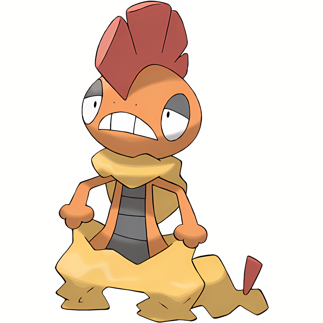 Baggaïd, artwork officiel Pokémon