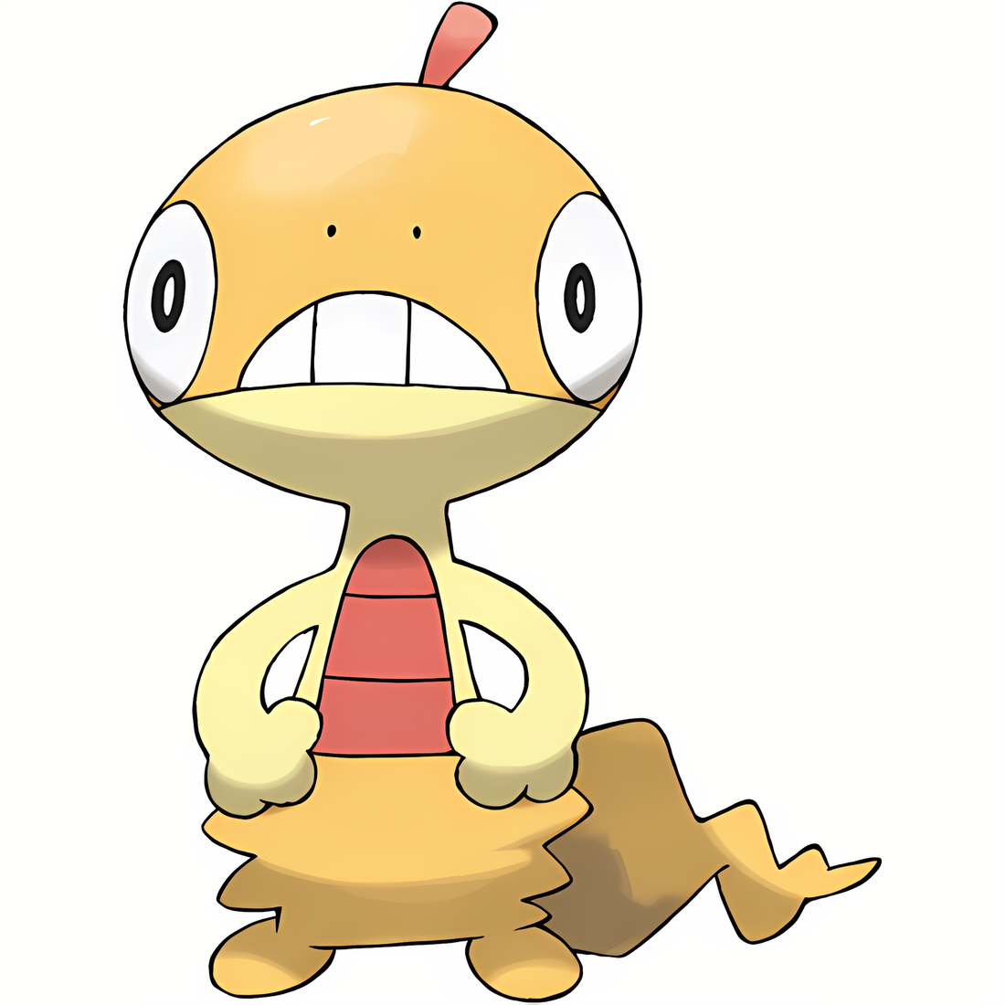 Baggiguane, artwork officiel Pokémon