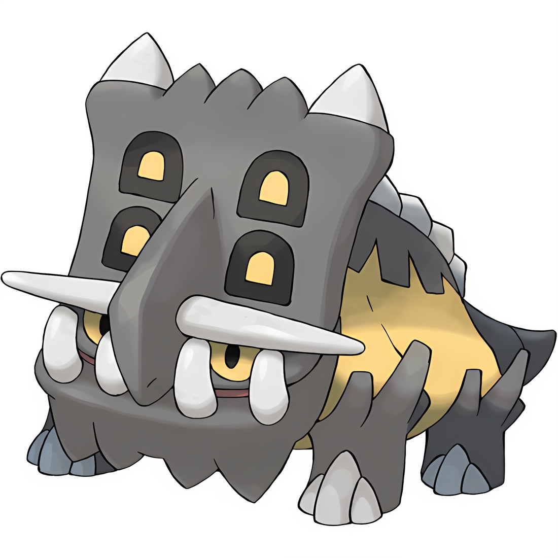 Bastiodon, artwork officiel Pokémon