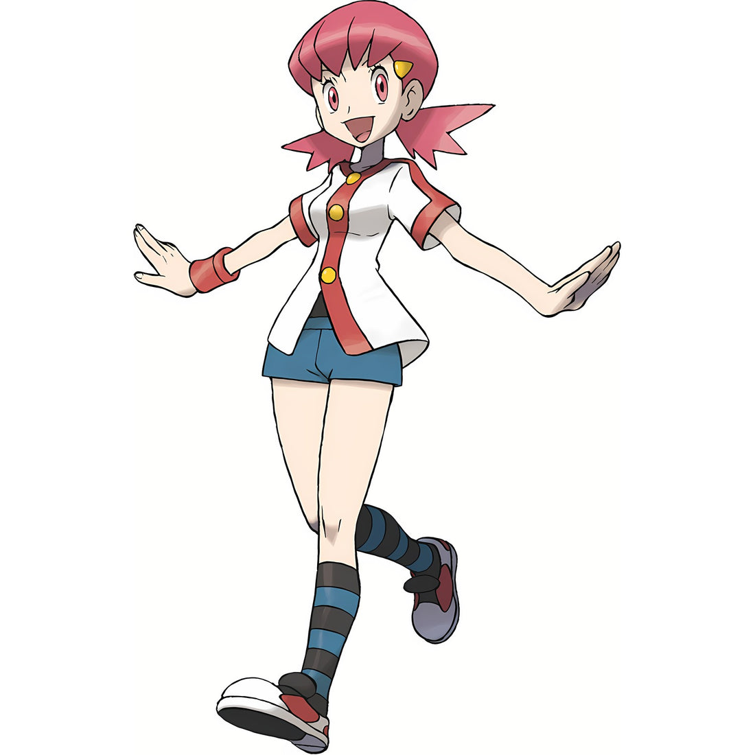 Artwork de Blanche pour Pokémon Or HeartGold et Argent SoulSilver