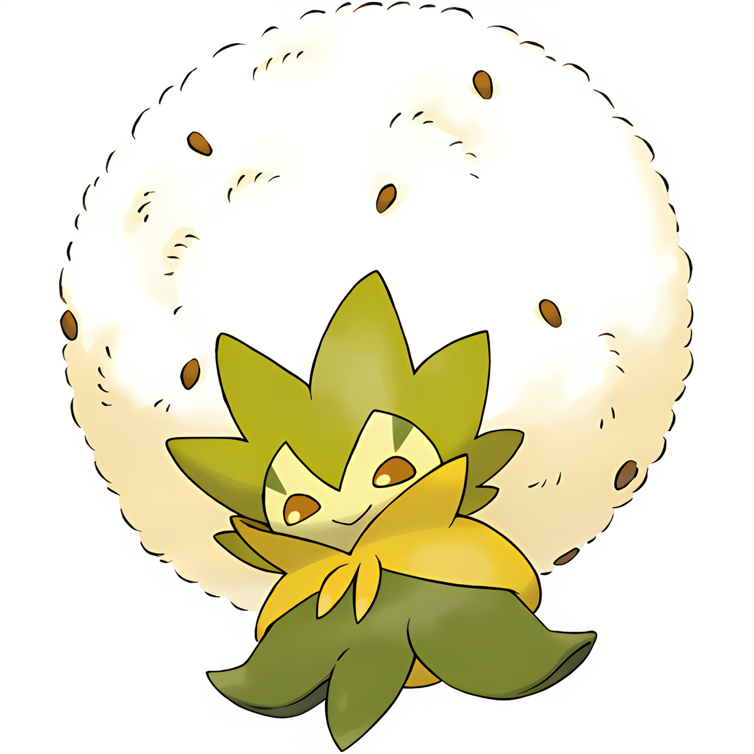 Blancoton, artwork officiel Pokémon
