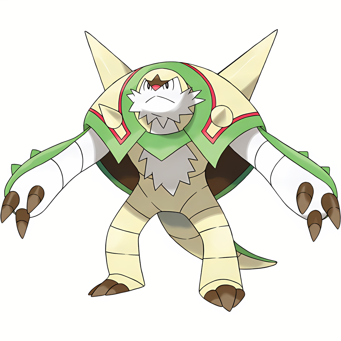 Blindépique, artwork officiel Pokémon