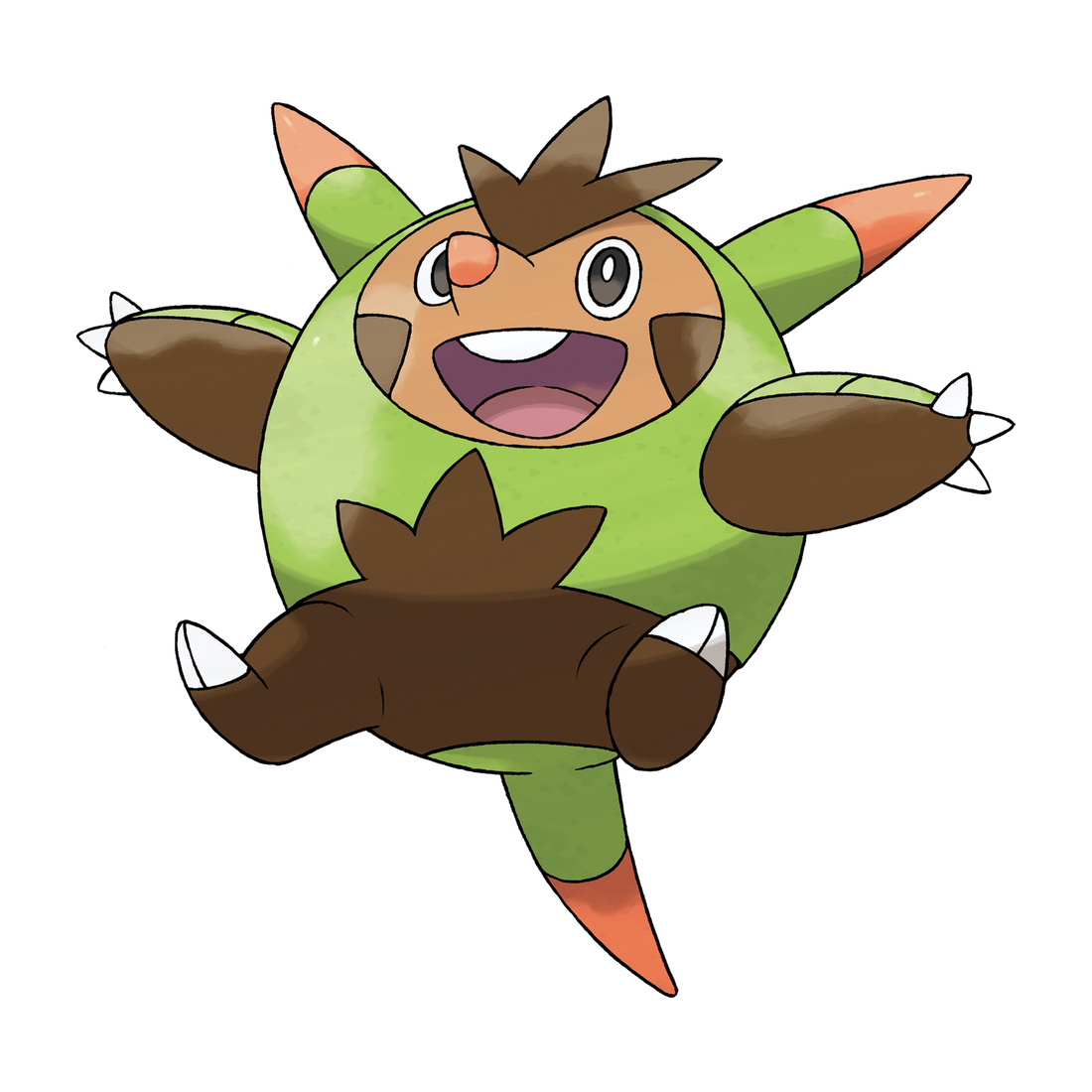 Boguérisse, artwork officiel Pokémon