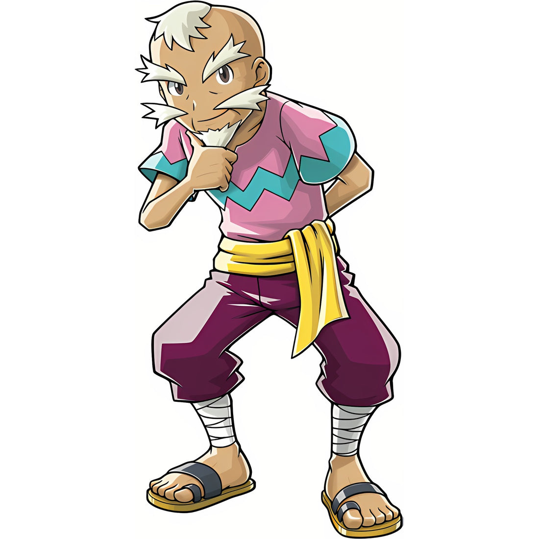 Artwork de Booker pour Pokémon Ranger : Sillages de Lumière