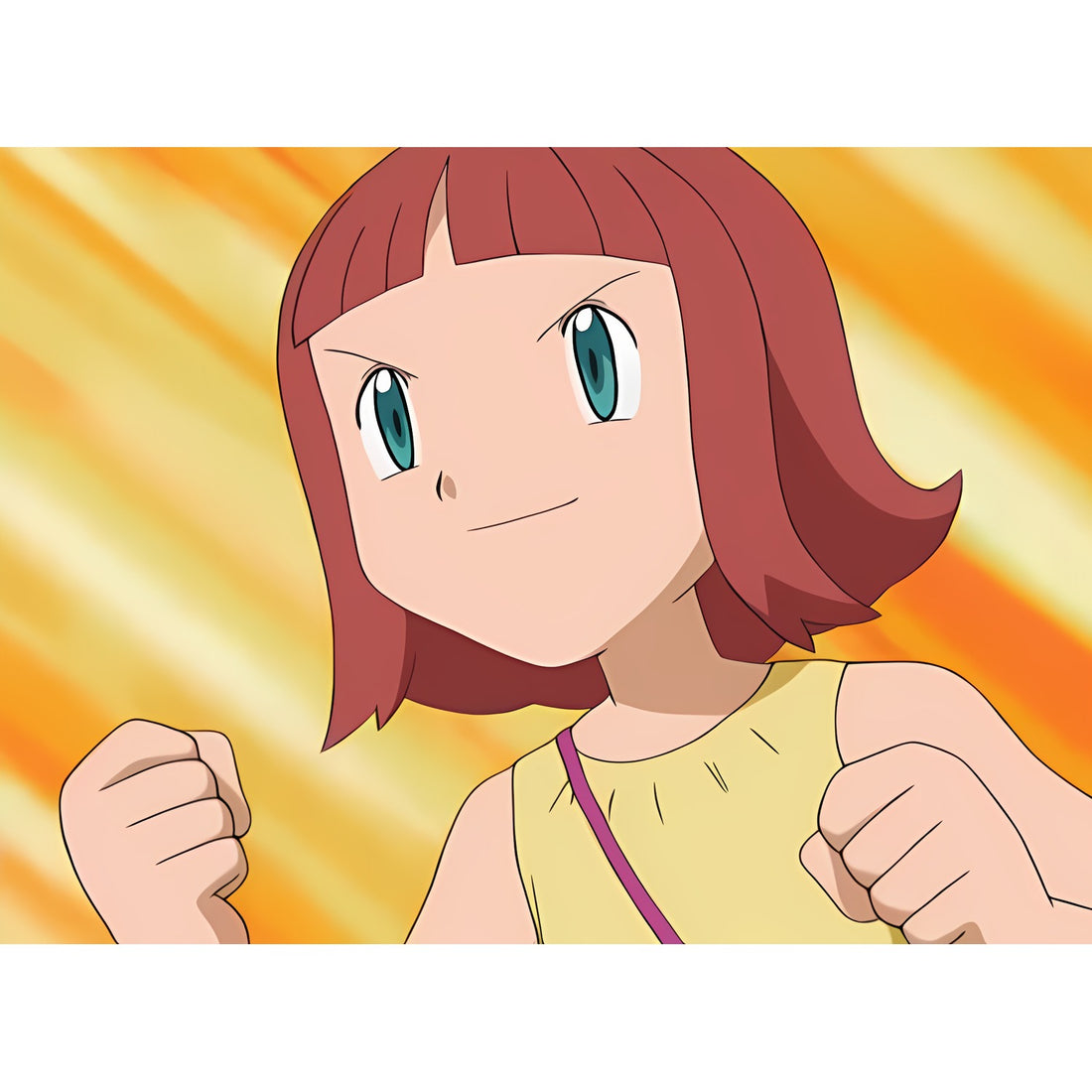 Brianna, artwork officiel Pokémon