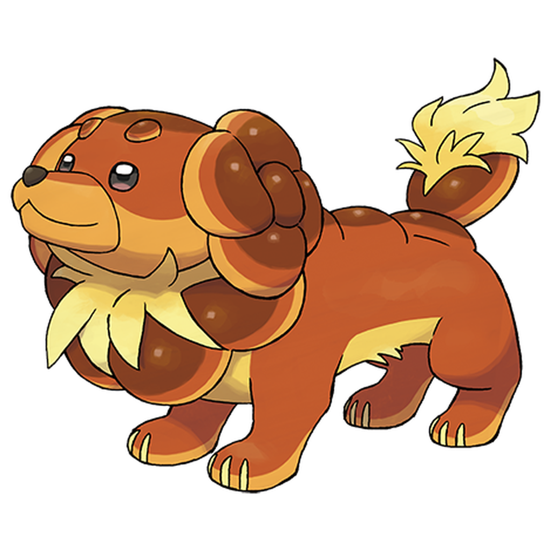 Briochien, artwork officiel Pokémon