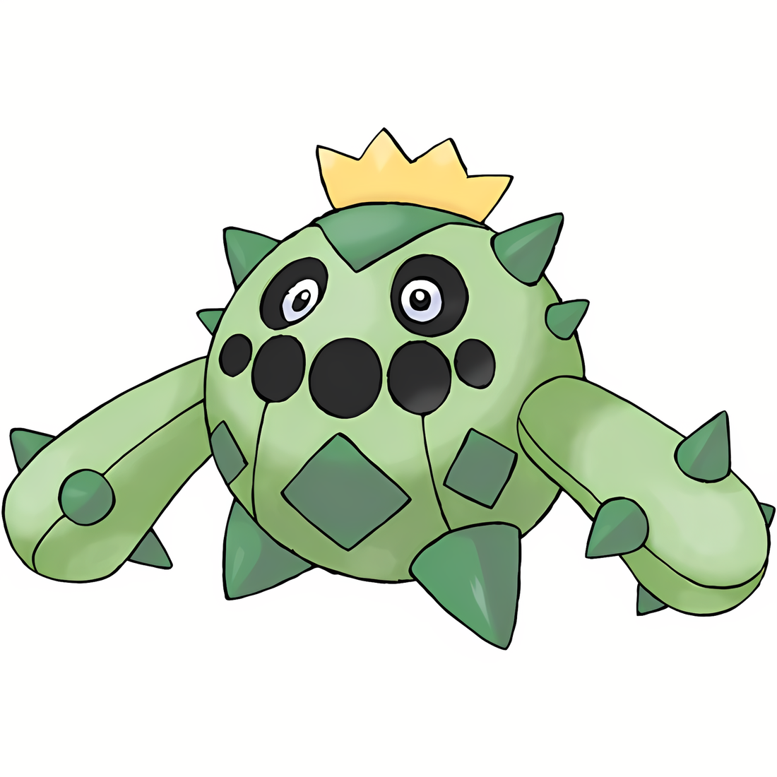 Cacnea, artwork officiel Pokémon