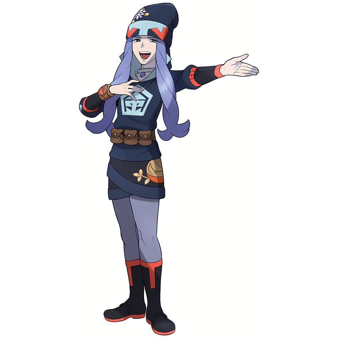 Artwork de Camille pour Légendes Pokémon : Arceus