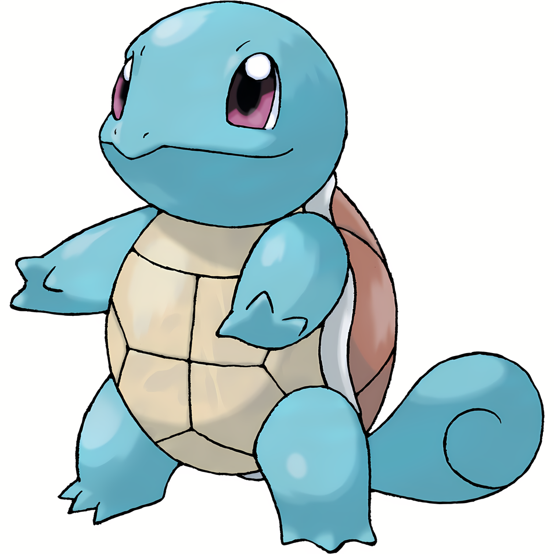 Carapuce, artwork officiel Pokémon