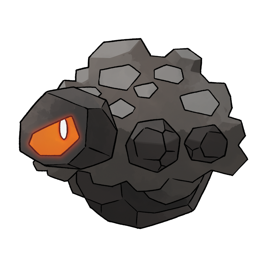 Charbi, artwork officiel Pokémon