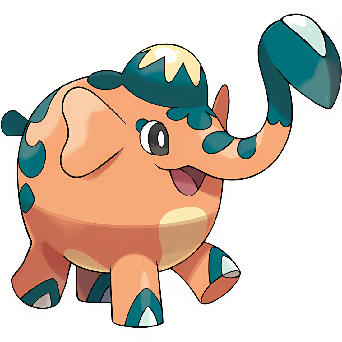 Charibari, artwork officiel Pokémon