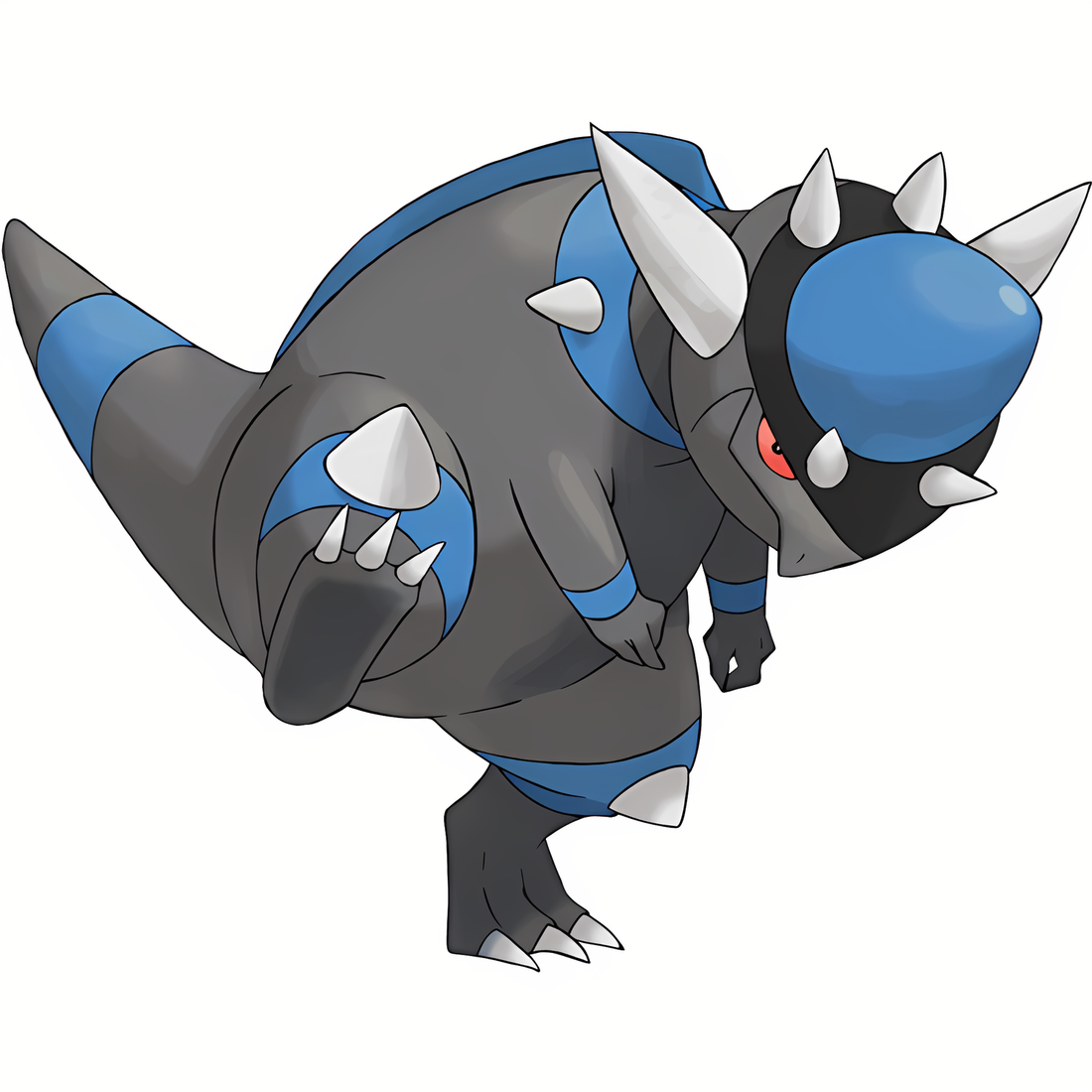 Charkos, artwork officiel Pokémon