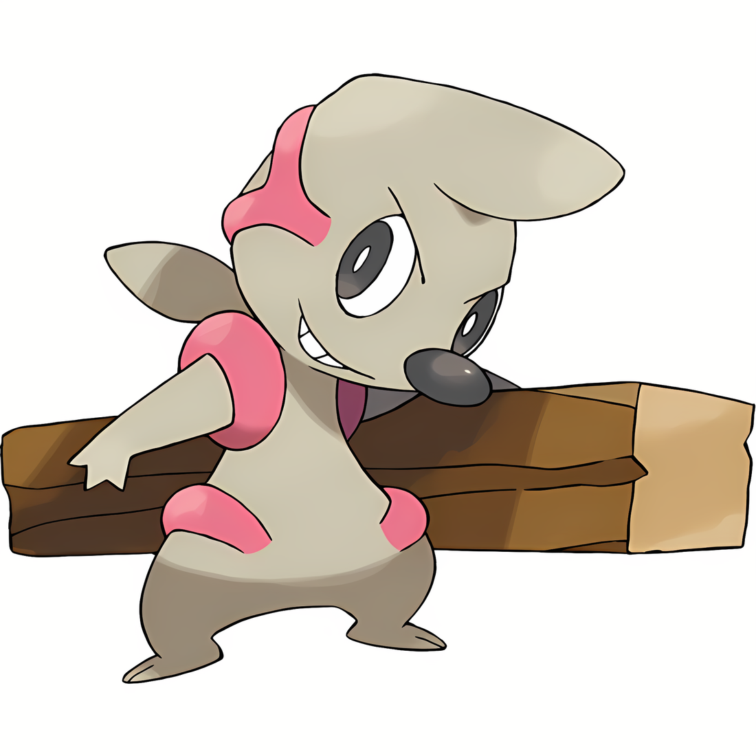 Charpenti, artwork officiel Pokémon