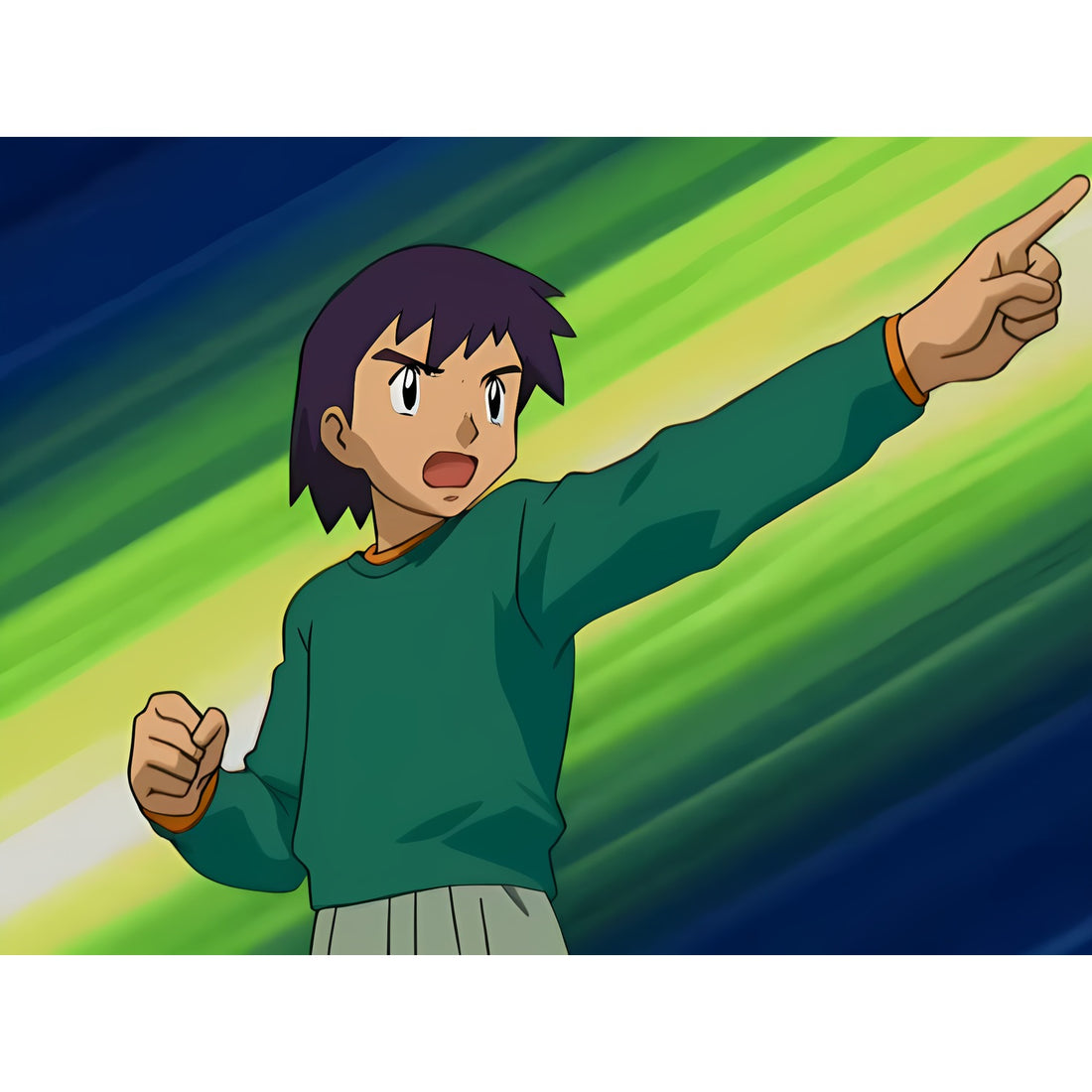 Chaz, artwork officiel Pokémon