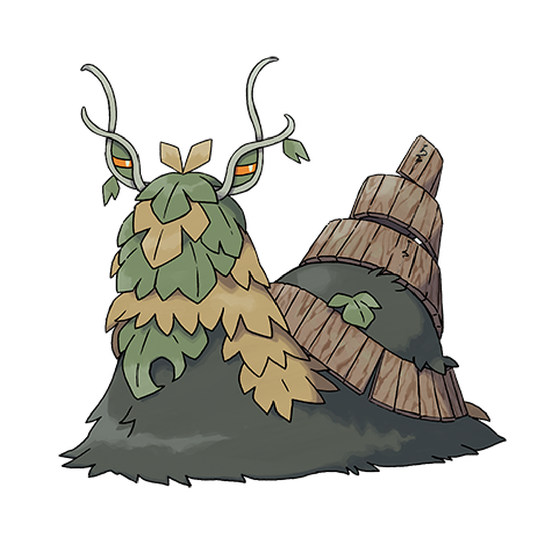 Chongjian, artwork officiel Pokémon