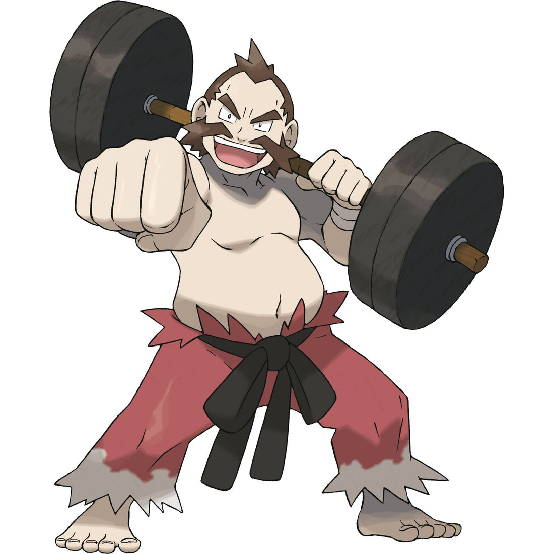 Artwork de Chuck pour Pokémon Or HeartGold et Argent SoulSilver