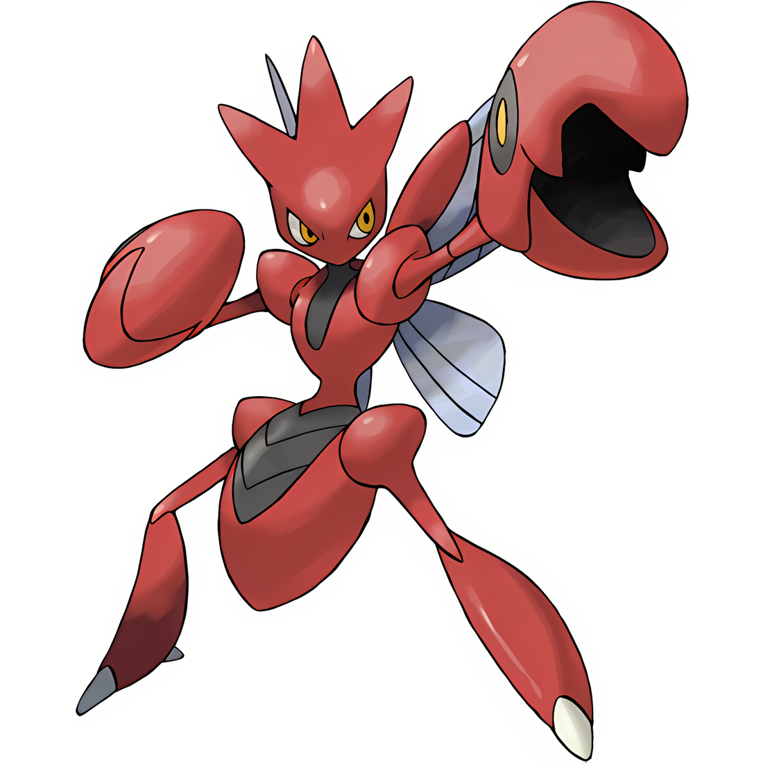 Cizayox, artwork officiel Pokémon