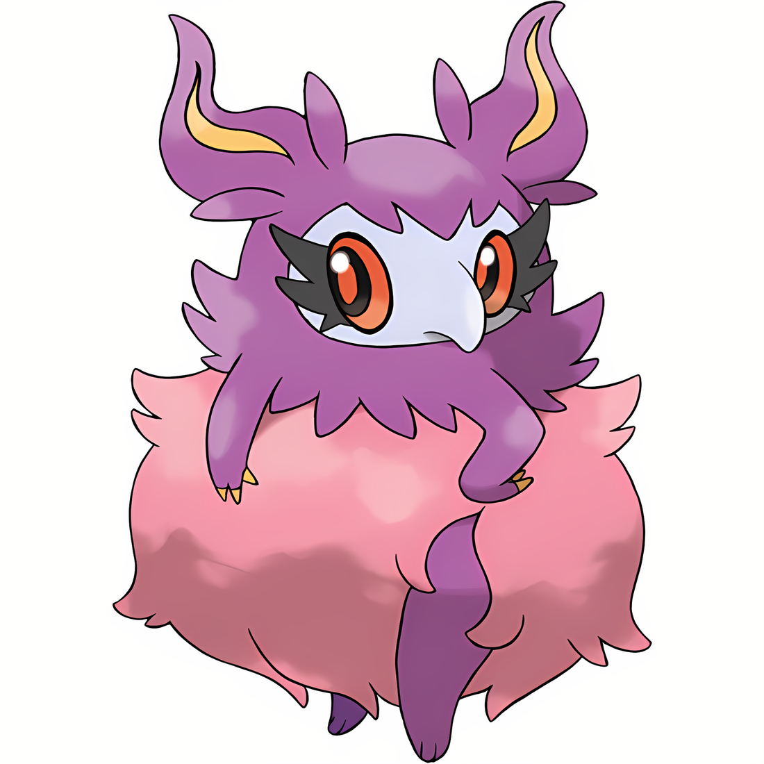 Cocotine, artwork officiel Pokémon