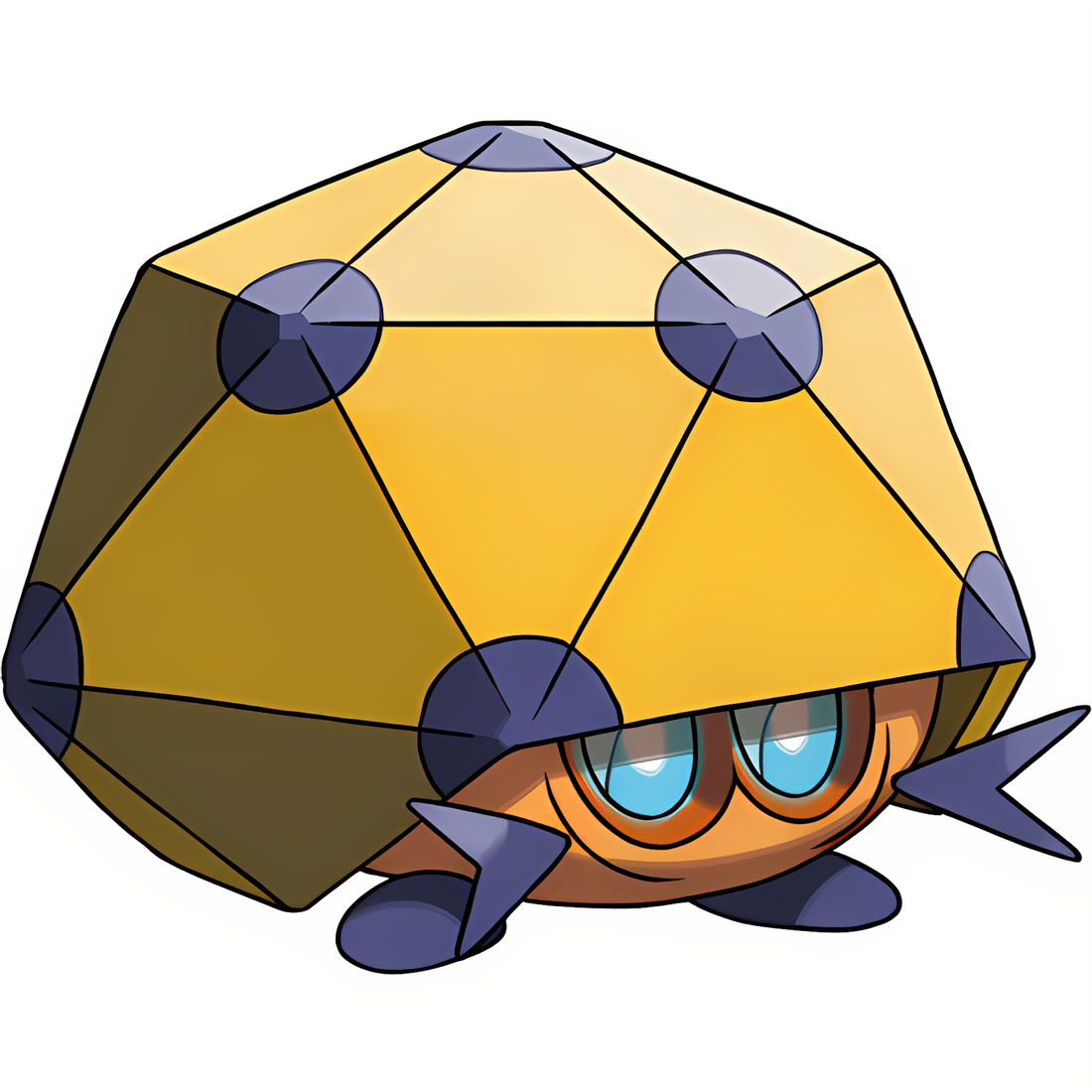 Coléodôme, artwork officiel Pokémon