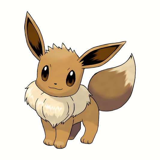 Évoli, artwork officiel Pokémon
