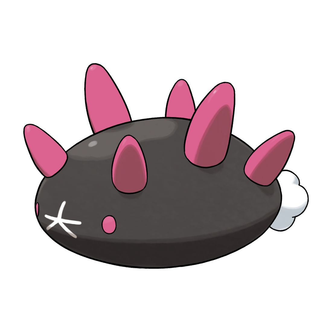 Concombaffe, artwork officiel Pokémon