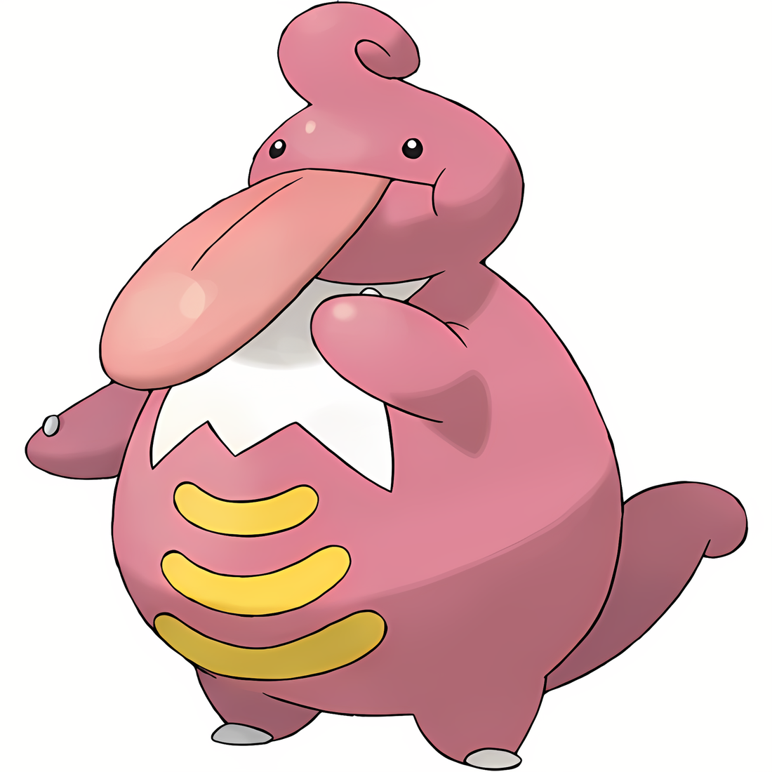 Coudlangue, artwork officiel Pokémon