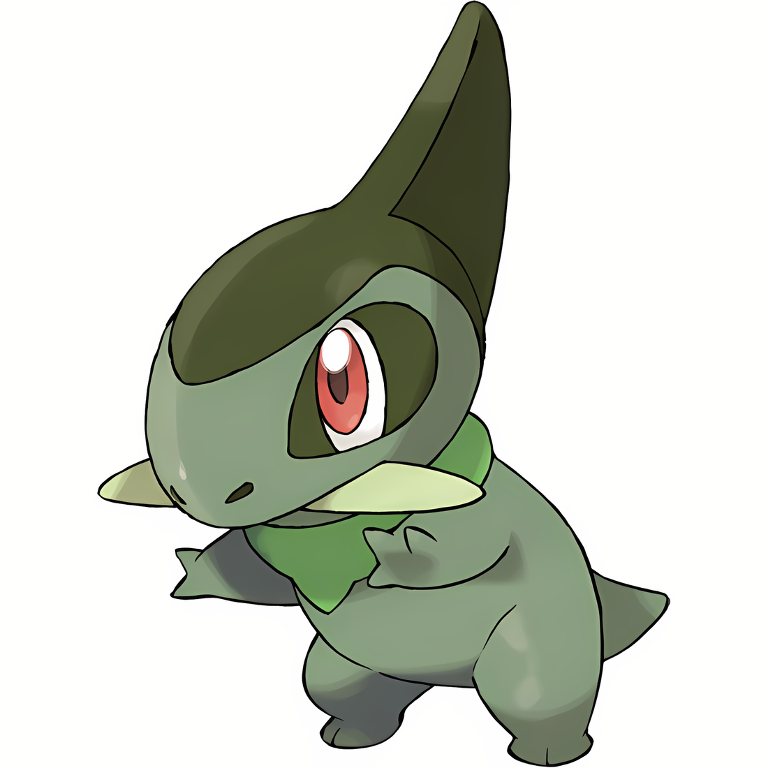 Coupenotte, artwork officiel Pokémon